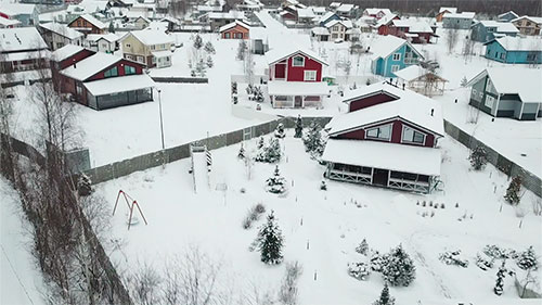 Зимнее видео Ladoga Land