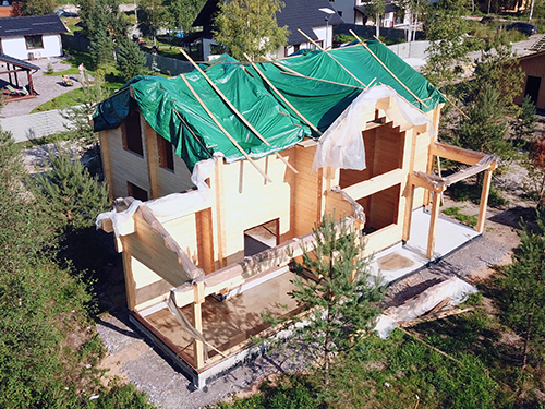 Дом из клееного бруса
